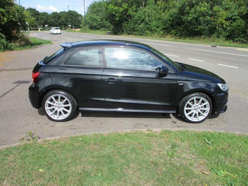 View AUDI A1 1.4 TFSI 123 BHP S-LINE PETROL 3 DOOR